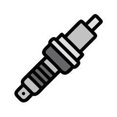 Spark Plug for Engine Ignition Icon Design