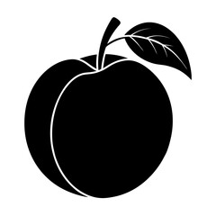 vector illustration of an apple