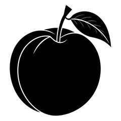 vector illustration of an apple
