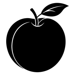 vector illustration of an apple