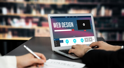 Website design software provide brisk template for online retail business and e-commerce