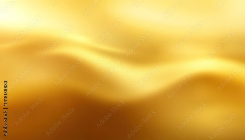Poster elegant golden texture surface abstract background with light effects & soft folds