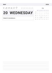 Daily Planner 2026