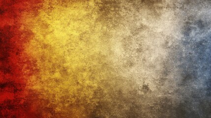 Textural gradient of warm and cool colors.
