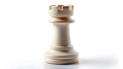 White Chess Rook