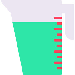 Measuring Cup single icon vector illustration