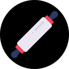 Rolling Pin single icon vector illustration