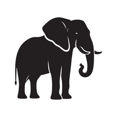 Elegant Shadows of the Wild: A Stunning Collection of African Elephant Vector Silhouettes Celebrating Strength, Grace, and the Iconic Presence of Africa’s Gentle Giants in Design