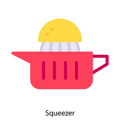 Squeezer single icon vector illustration