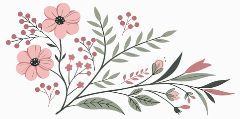 vector floral background