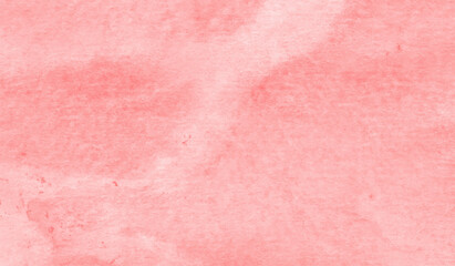 Pink ink and watercolor textures on white paper background. Abstract metallic background.