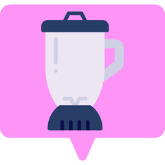 Mixer single icon vector illustration