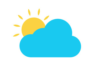 sun and cloud