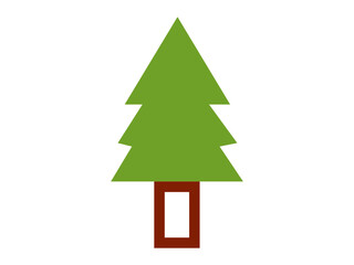 tree illustration set