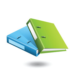 Office files  vector with white Background