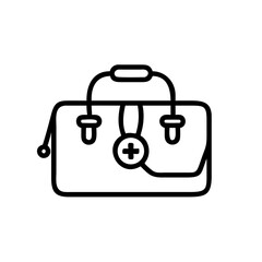 Icon of a doctorchest / first aid kit