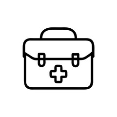 Icon of a doctorchest / first aid kit