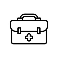 Icon of a doctorchest / first aid kit