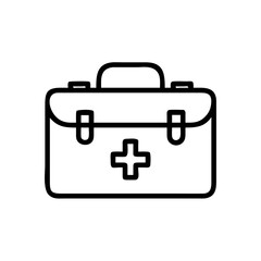 Icon of a doctorchest / first aid kit