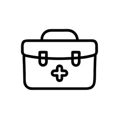 Icon of a doctorchest / first aid kit
