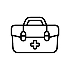 Icon of a doctorchest / first aid kit