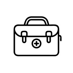 Icon of a doctorchest / first aid kit