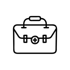Icon of a doctorchest / first aid kit