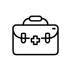 Icon of a doctorchest / first aid kit