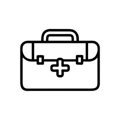 Icon of a doctorchest / first aid kit