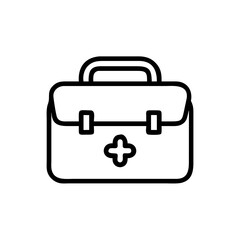 Icon of a doctorchest / first aid kit