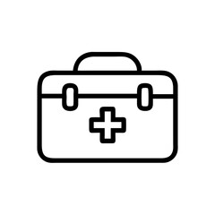 Icon of a doctorchest / first aid kit