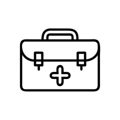 Icon of a doctorchest / first aid kit