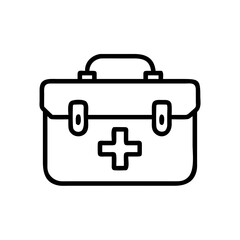 Icon of a doctorchest / first aid kit