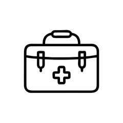 Icon of a doctorchest / first aid kit