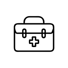 Icon of a doctorchest / first aid kit