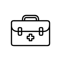 Icon of a doctorchest / first aid kit