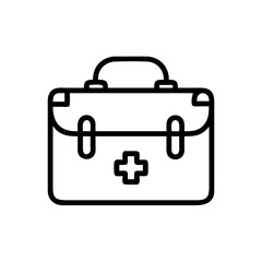 Icon of a doctorchest / first aid kit