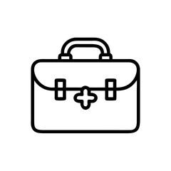 Icon of a doctorchest / first aid kit