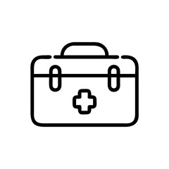 Icon of a doctorchest / first aid kit