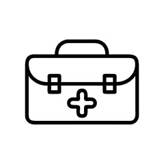 Icon of a doctorchest / first aid kit