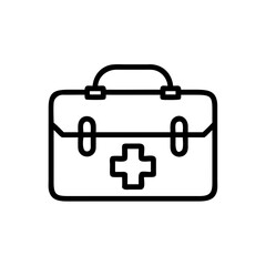 Icon of a doctorchest / first aid kit