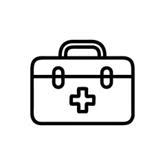 Icon of a doctorchest / first aid kit