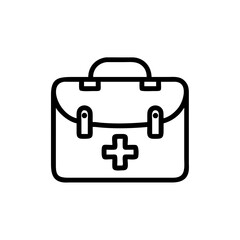 Icon of a doctorchest / first aid kit