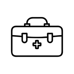 Icon of a doctorchest / first aid kit