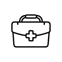 Icon of a doctorchest / first aid kit