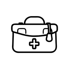Icon of a doctorchest / first aid kit