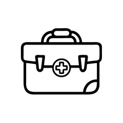 Icon of a doctorchest / first aid kit