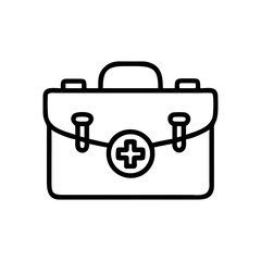 Icon of a doctorchest / first aid kit