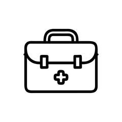 Icon of a doctorchest / first aid kit