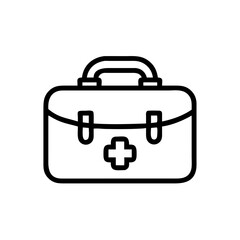 Icon of a doctorchest / first aid kit